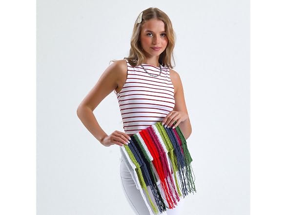 Estako Jeans, (6 Skeins Pack) 55% Cotton