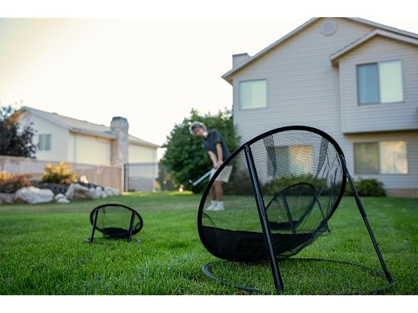Pin Point Golf 3-Piece Chipping Target Net Set