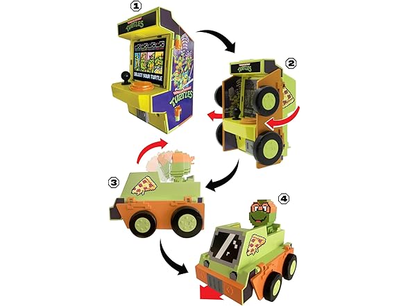 Ninja Turtles Arcade Cruisers, Michelangelo