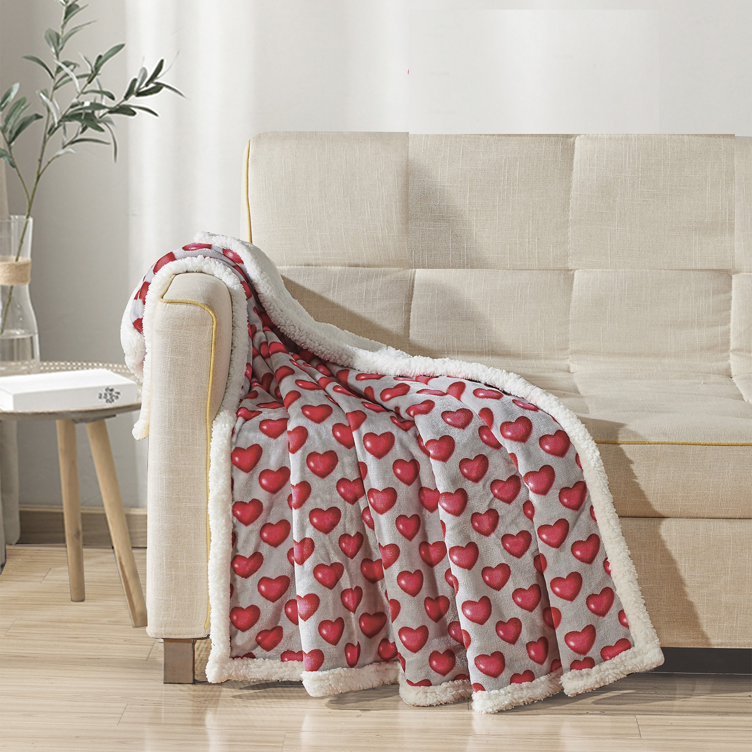 50 x 60 Romantic Roses Blanket - Gallery 6