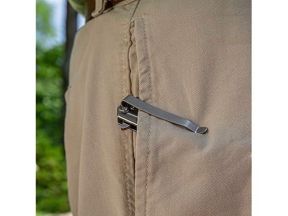 SMITH’S 4-Inch Pocket Knife, Tan G10 Handle