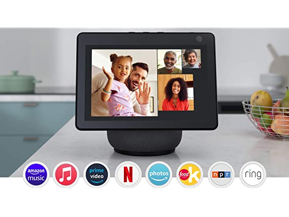 Echo Show 10 3rd Gen HD smartdisplay motion and Alexa Charc (Open Box)
