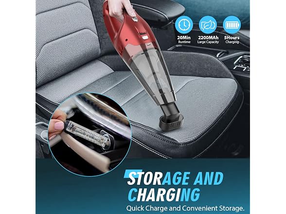 FUOAYOC Handheld Vacuum Cordless