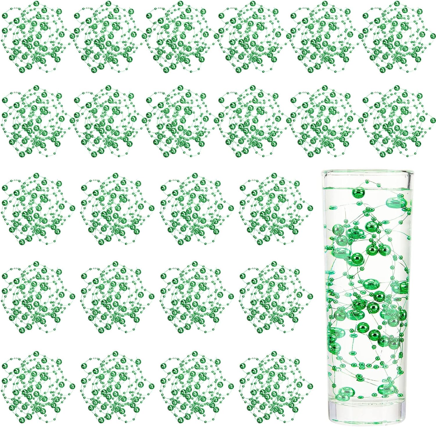 48 Artificial Pearl String Beads  - Gallery 2