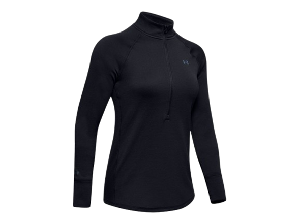 UA Women's ColdGear Base 4.0 1/2 Zip