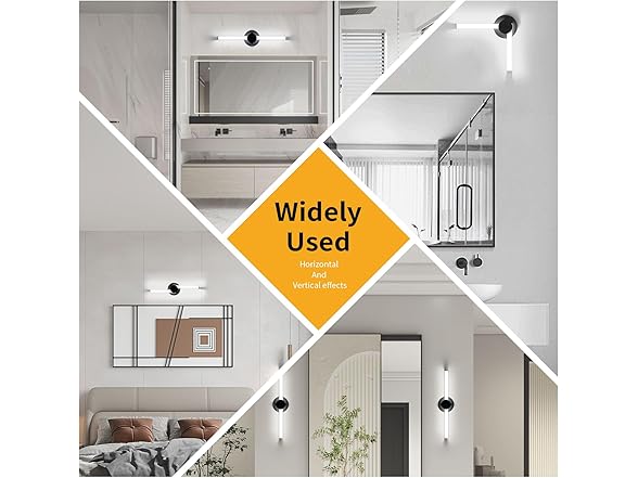 20" Rotatable LED Bathroom Light