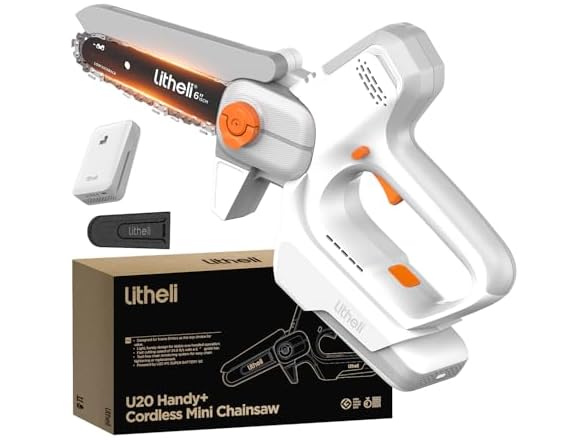 Litheli 6-Inch Mini Chainsaw Cordless