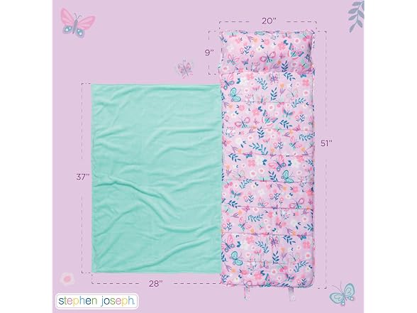 Stephen Joseph, Toddler All Over Print Nap Mat, Bee