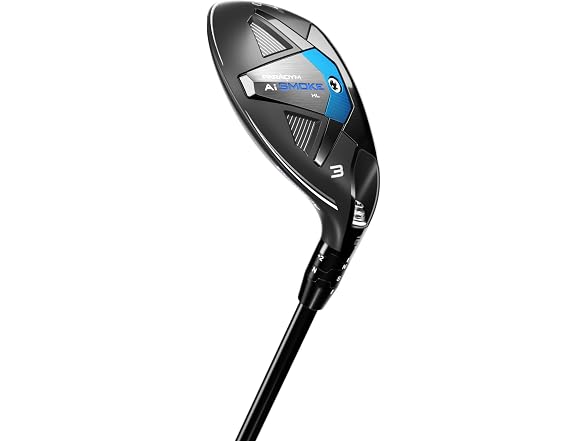 Callaway Paradym AI Smoke HL 4 Hybrid, Graphite, 5.0, Standard (Left Hand)