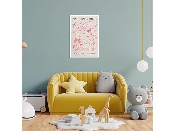 Dcvjiy Trendy Canvas Pink Bow