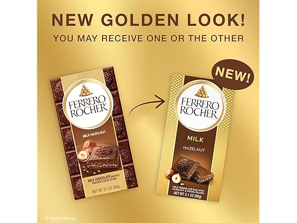 Ferrero Rocher Milk Chocolate 3.1oz