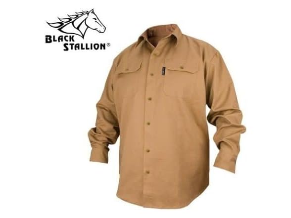 Revco FS7-KHK 7 oz. Khaki FR Cotton Long