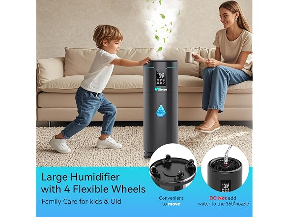 Honovos 17L/4.5Gal Large Room Humidifier