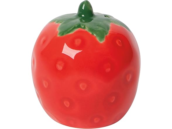 Jubilee Berry Sweet Salt and Pepper Stoneware Shakers 2 x 2 x 2.5in