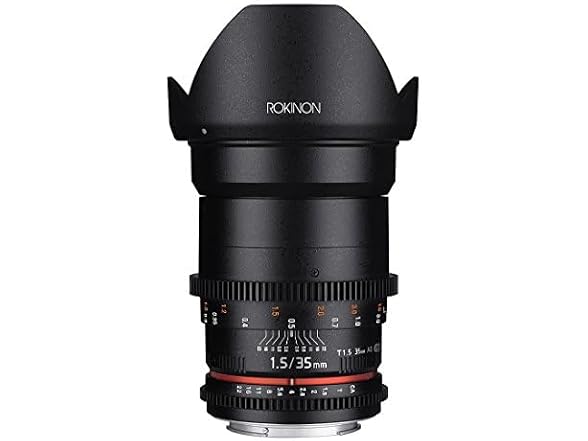 Rokinon 35mm T1.5 Cine DS Lens Canon EF