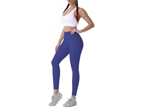 Sunzel Womens Leggings 28in M Navy