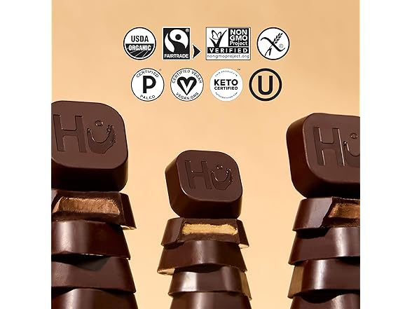 Hu Creamy Coconut Dark Choc Bites 6pk