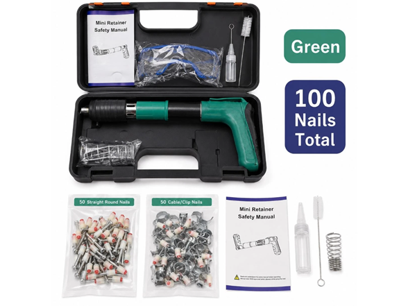 Green- 100 Nails