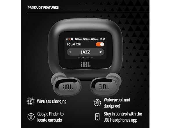 JBL Live Buds 3 Wireless Noise-Cancelling Earbuds (Grade A Refurbished)