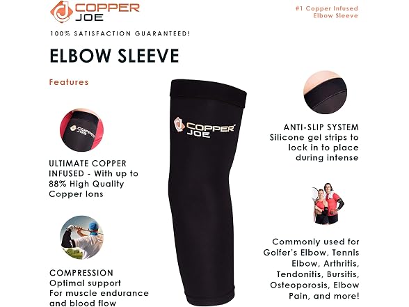 2Pk Elbow Compression Sleeve