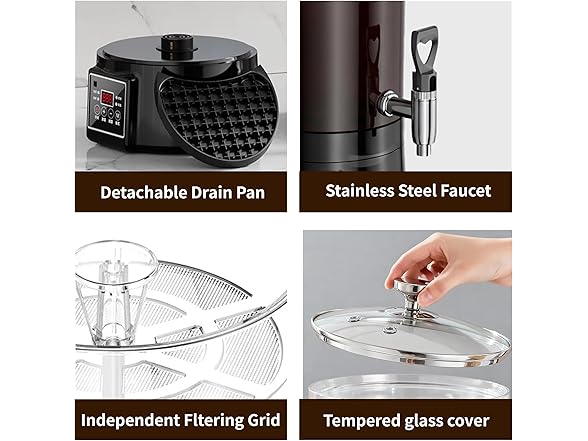 9.5L 60 Cup Commercial Coffee Maker 