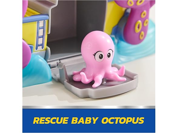 PAW Patrol Pup Squad Octopus Rescue Playset