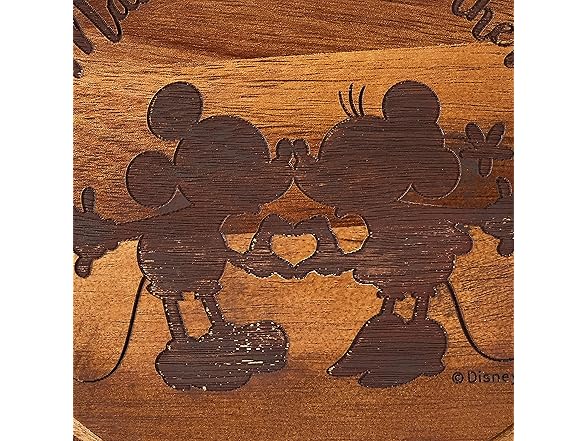 Disney Mickey Mouse & Minnie Cheese Board