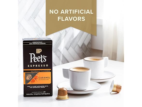 Peet's Caramel Nespresso, 10ct