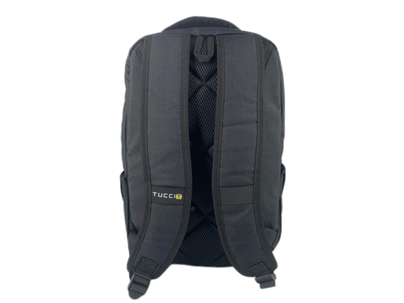 Tucci Italy T0574-17in-BLK TUCCI Italy Adventurer Backpack
