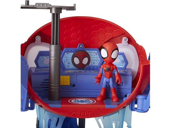 Marvel Spidey and His Amazing Friends Web-Quarters Playset