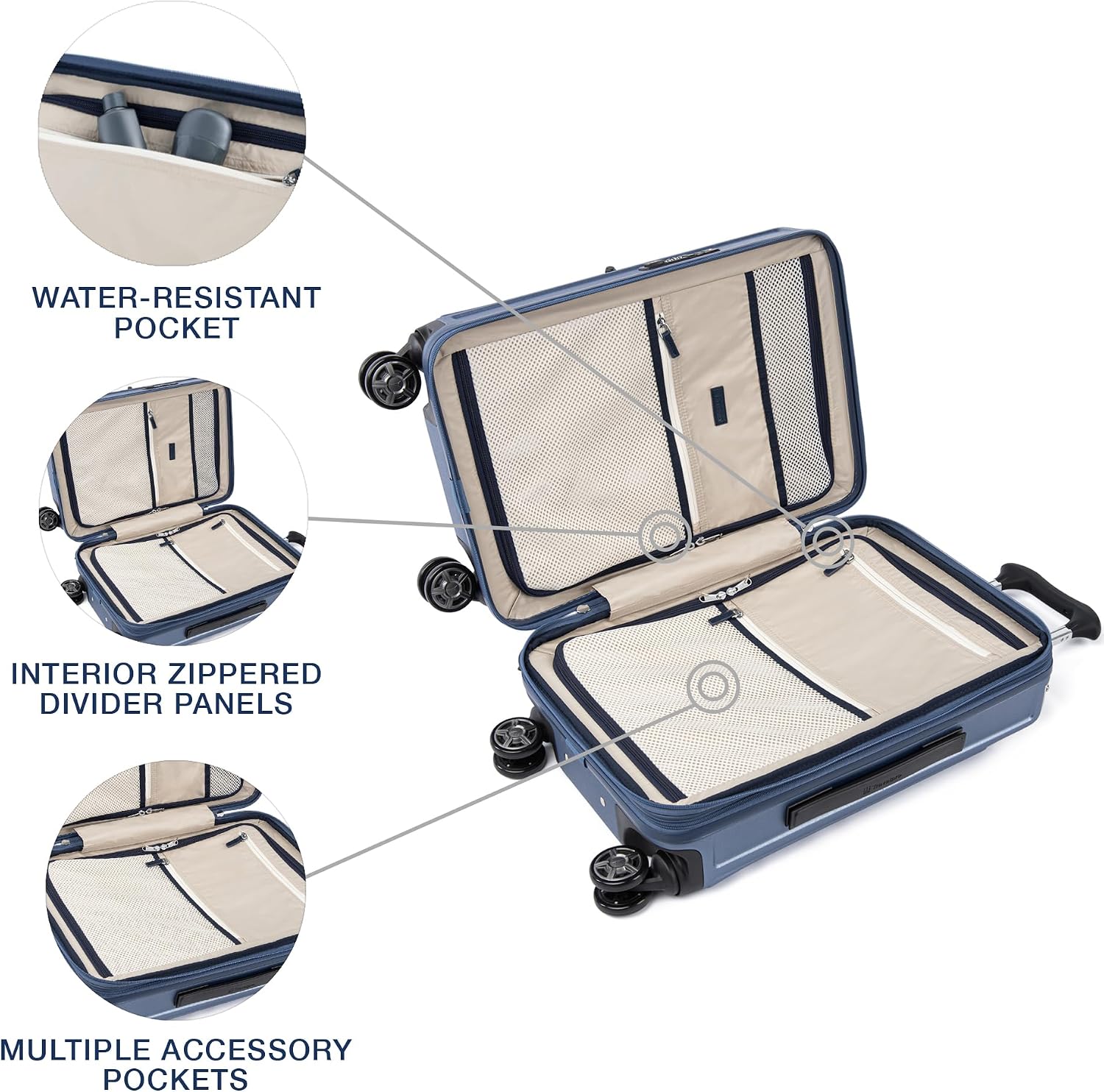 Travelpro Platinum Elite Hardside 21" Carry On w/ Laptop Pocket - Gallery 14