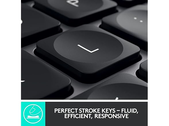 Logitech MX Keys Illuminated Wireless Keyboard with Bluetoot (Open Box)