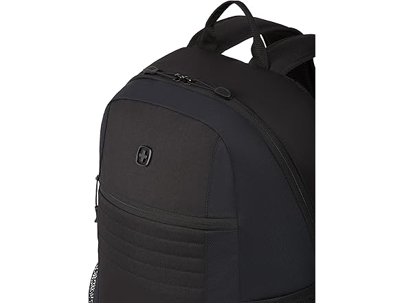 SwissGear Intro Laptop Backpack, Black, 17.5”x12”x6”