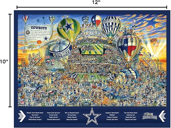 NFL Dallas Cowboys Team Puzzle