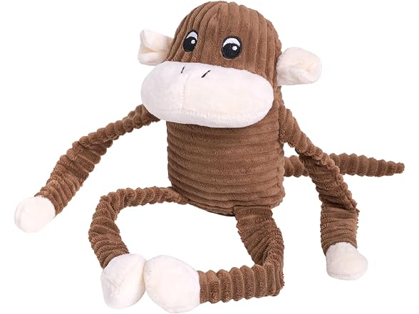 ZippyPaws Crinkle Monkey for Medium-Extra La