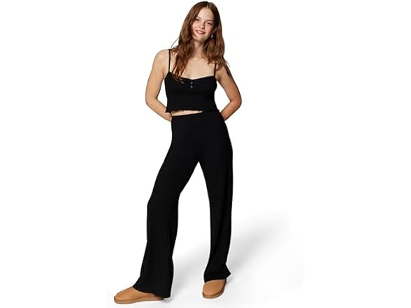 Florence By Mills Women Fluffy Snuggle Micro Pants