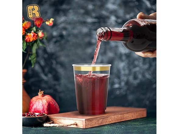 R-kay Plastic Cups, Heavy Duty 10 OZ