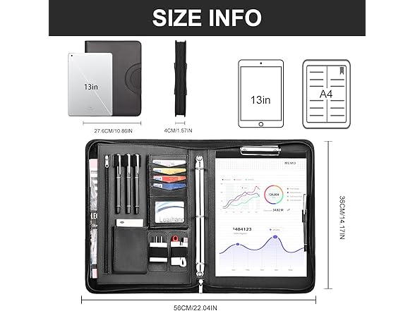 Leathario Portfolio Binder