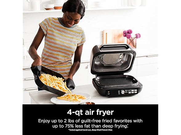 (NEW) Ninja IG651 Foodi Smart XL Pro 7-in-1 Indoor Grill
