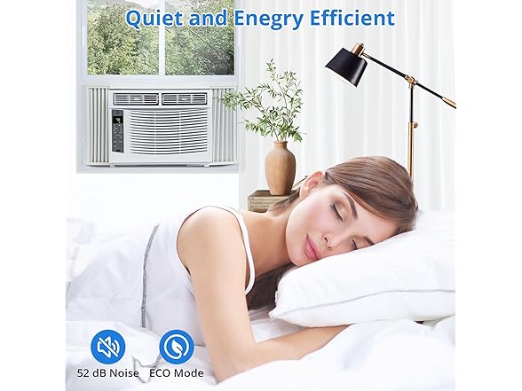TrendyTrove 6000BTU Window Air Conditioner