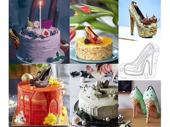 High Heel Chocolate Mold 3d Shoe Candy