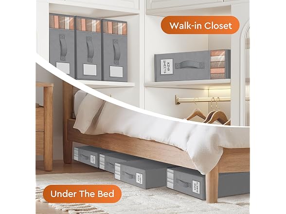 StorageTastic Bed Sheet Closet Organizer