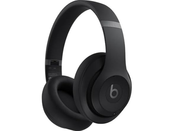 Beats Studio Pro - Wireless Bluetooth Noise Cancelling Headphones - Black (Renewed) (Open Box)