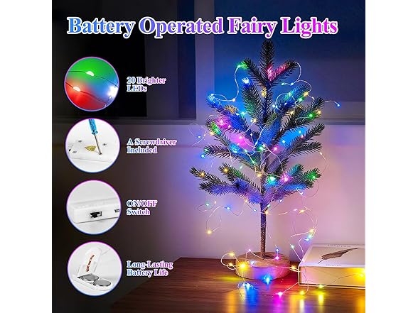 Lakumu 12-Pack Fairy Lights