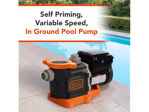 BLACK+DECKER 1.5 HP Variable Speed In (115V/230V)
