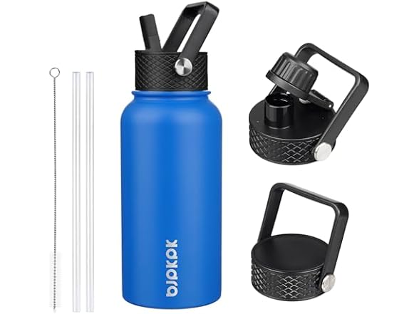 BJPKPK 27oz Insulated Water Bottle Sapphire