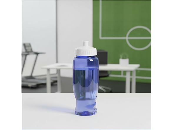 Fun Express 27 oz. Purple Plastic Water Bottles - 50 Pieces