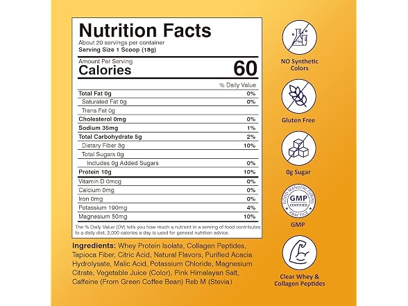 Kuerusor Clear Protein Refresher Powder