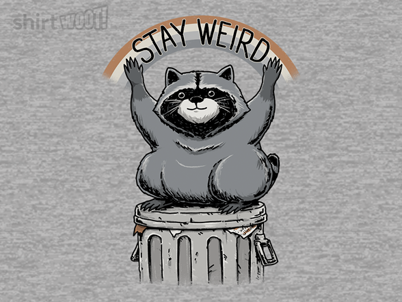 Stay Weird Raccoon