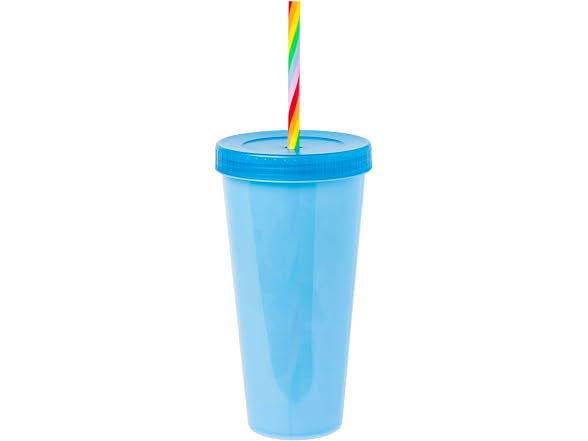 SilRainbow Brite Starlite, 4 Pack Color Changing Tumbler, 24oz
